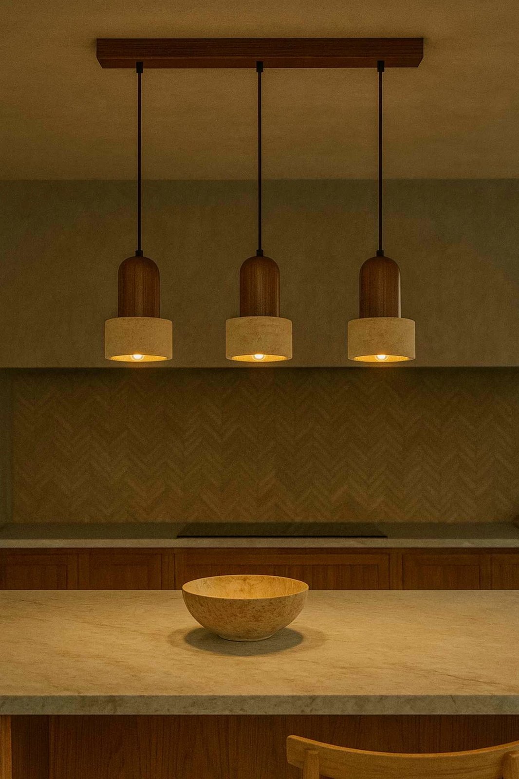 Llambë tavani Opviq, Loer R, dru arre, bezhë