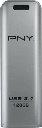Pendrive PNY Elite Steel 128GB, USB 3.1, Alumini