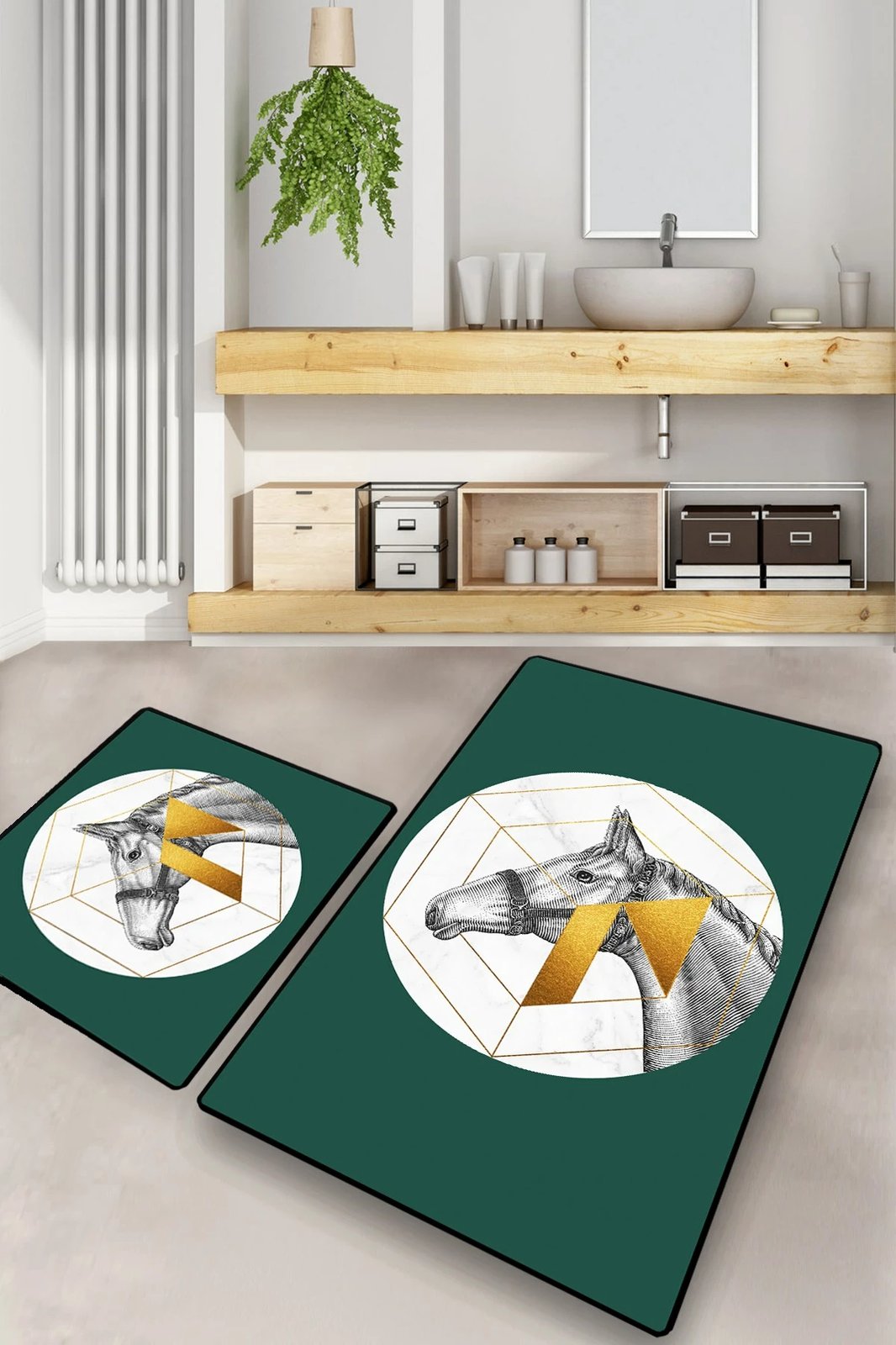 Set tapetash për banjo (2 copë), Mijölnir, kuaj