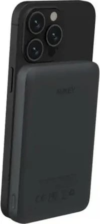 Power bank AUKEY PB-MS04 MagFusion Slim 10000mAh, MagSafe, 20W, Gri