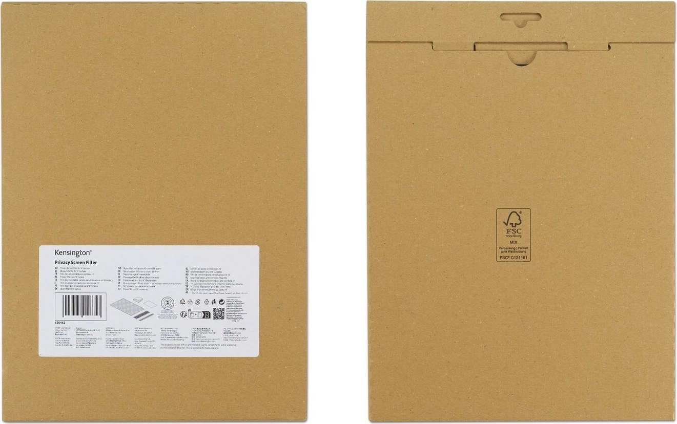 Filtër privatësie Kensington për Surface Go 1/2/3, 2-way, i lëvizshëm Filtër privatësie Kensington për Surface Go 1/2/3, 2-way, i lëvizshëm