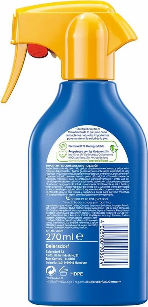 Spray dielli Nivea Sun Bronzer SPF 20, 270 ml