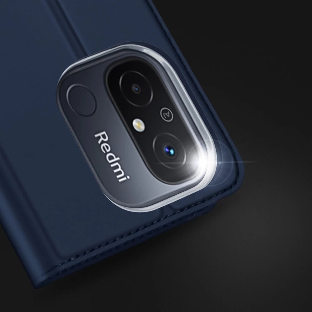 Mbështjellës Dux Ducis Skin Pro për Xiaomi Redmi 11A / Poco C55 / Redmi 12C, me kapak, xhep kartele, funksion standi, i zi Mbështjellës Dux Ducis Skin Pro për Xiaomi Redmi 11A / Poco C55 / Redmi 12C, me kapak, xhep kartele, funksion standi, i zi