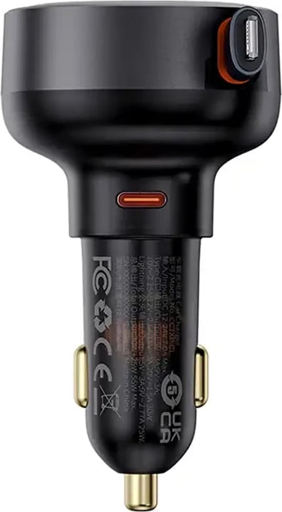 Karikues veture Baseus Enjoyment Pro me kabllo Lightning + USB-C, 55W, zi