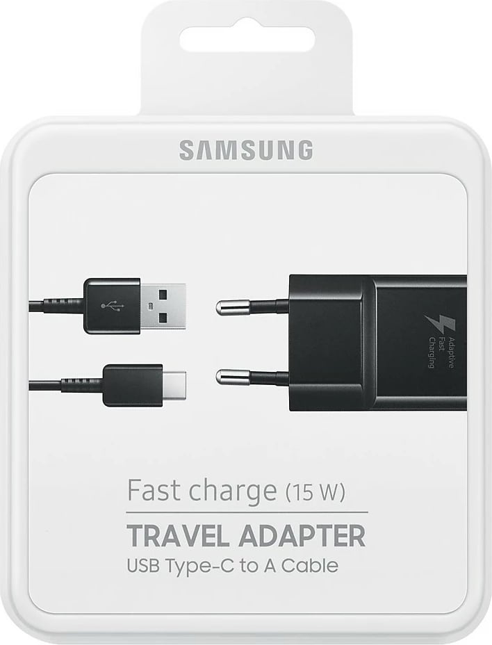 Karikues Samsung EP-TA20, 15W, USB Type-C, 1.5m, i zi