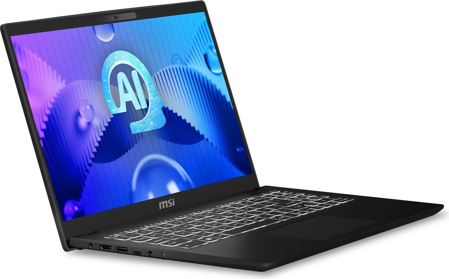 Laptop MSI Modern 15 H AI C1MG-210PL, Intel Core Ultra 5, 15.6", 16 GB RAM, 512 GB SSD, Wi-Fi 6E, Windows 11 Home, Zi
