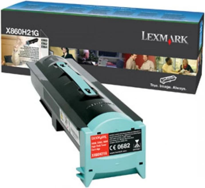 Toner Lexmark X860H21G kapacitet i lartë 24,000 faqe, e zezë