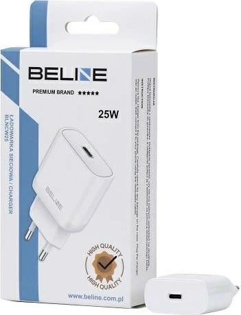Karikues muri Beline BLNCB25, 25W, USB-C PD 3.0, i bardhë