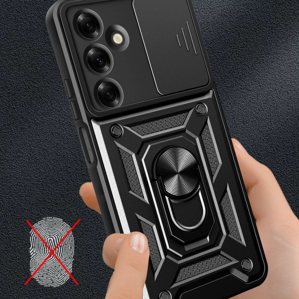 Mbështjellës Tech-Protect Camshield Pro për Samsung Galaxy M35 5G, i zi