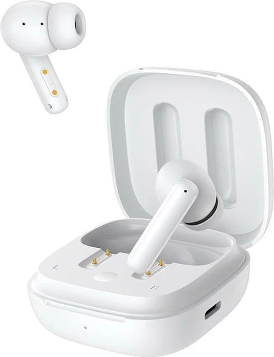 Kufje TWS QCY T13 ANC, pa tela, Bluetooth 5.3, ANC, të bardha