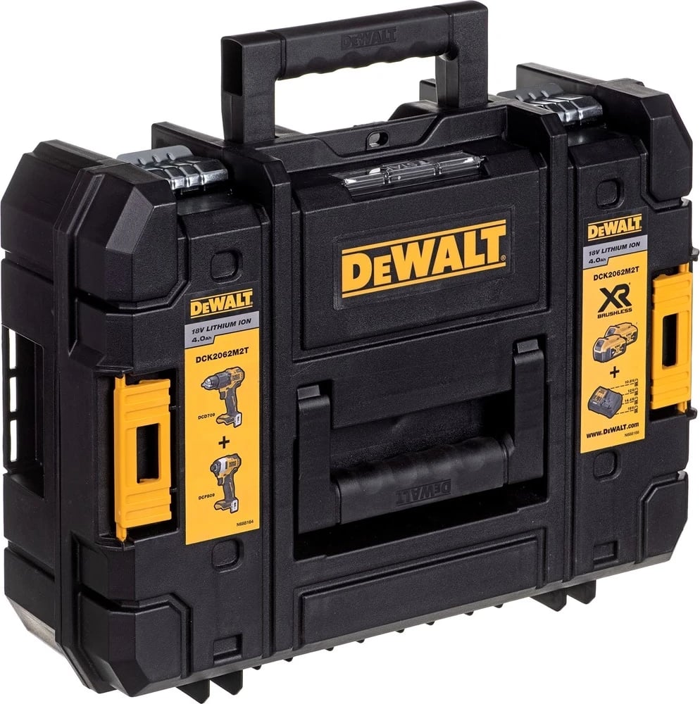 Set Veglash pa kabllo DeWalt DCK2062M2T (DCD709+DCF809) 18V 2X4.0AH