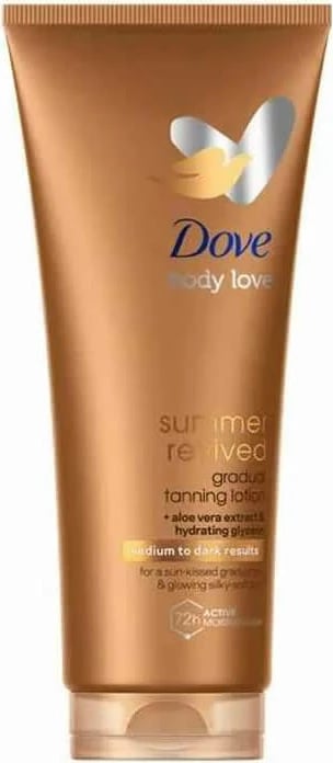 Losion për trup Dove Summer Revived Gradual Tanning Medium to Dark 200ml unisex