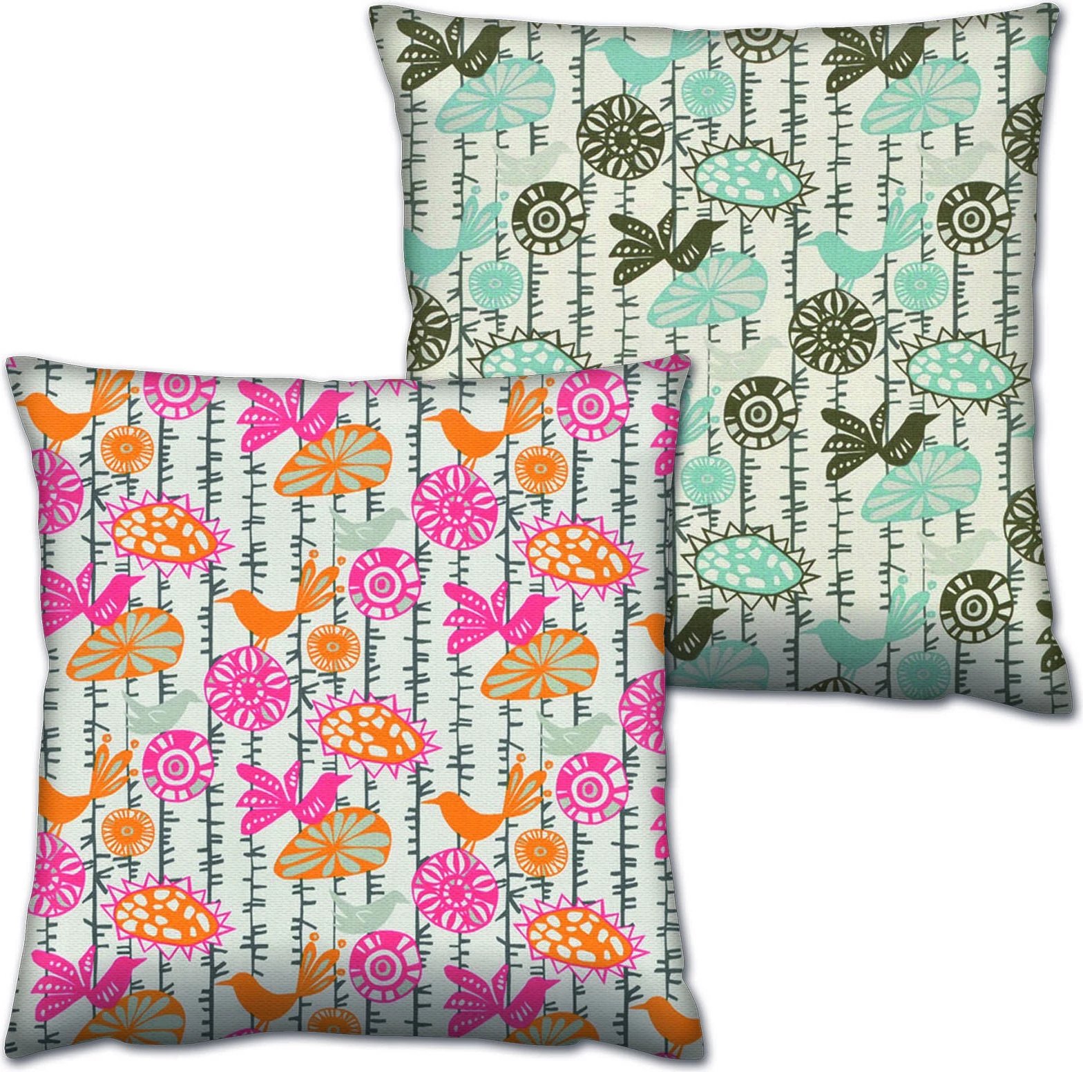 Set jastëkësh dekorativ, shumëngjyrësh, AB-4603-4604, 2 copë