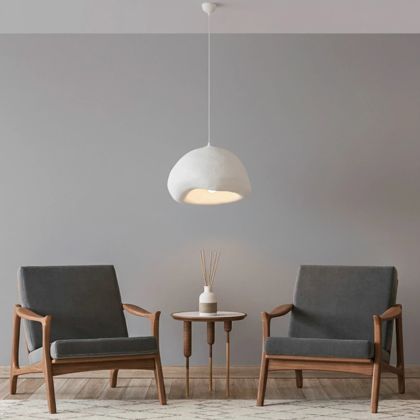 Llambë tavani Opviq, LOVAL-40-LUNA, e bardhë