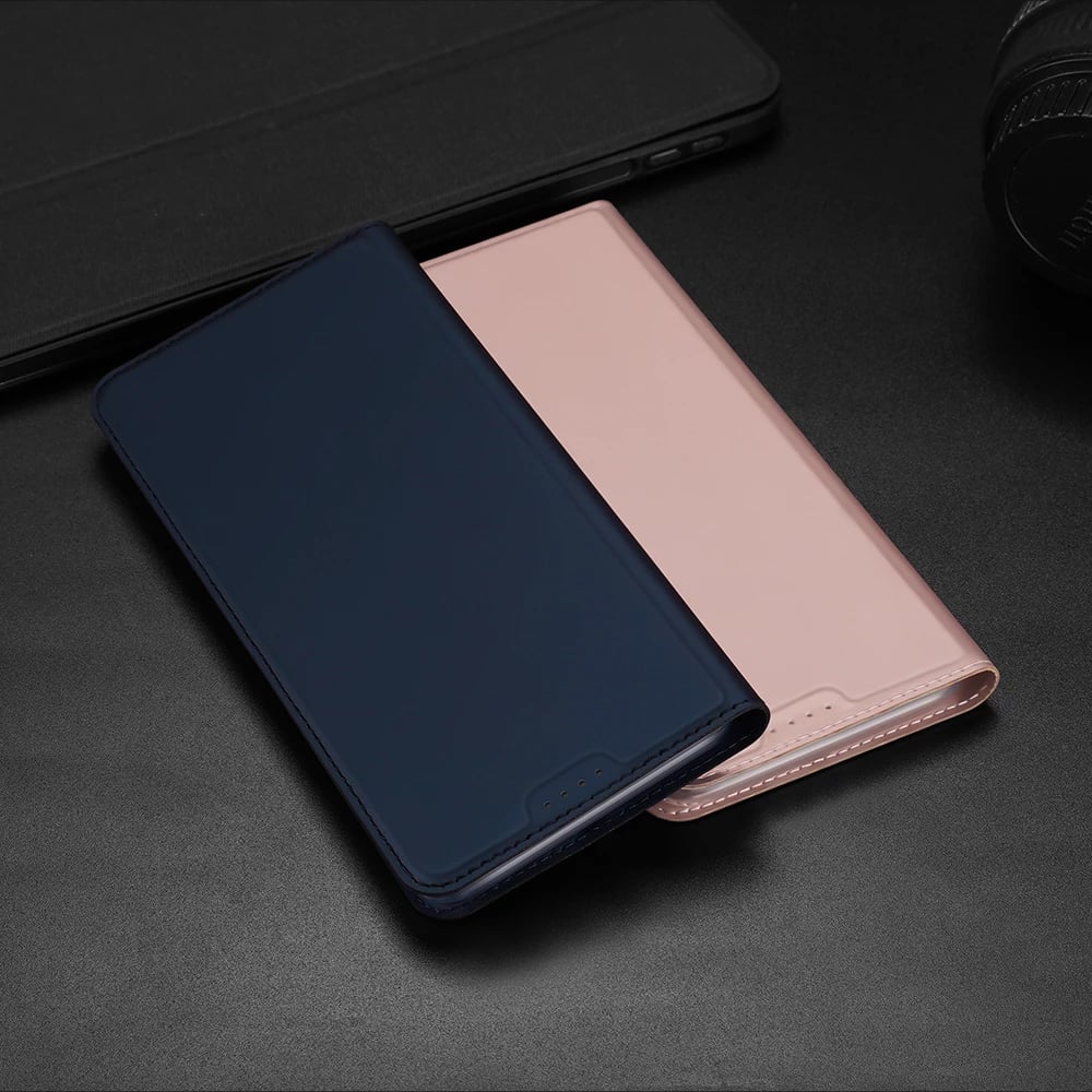 Mbështjellës Dux Ducis Skin Pro për iPhone 15 Pro Max, me xhep kartelash, rozë