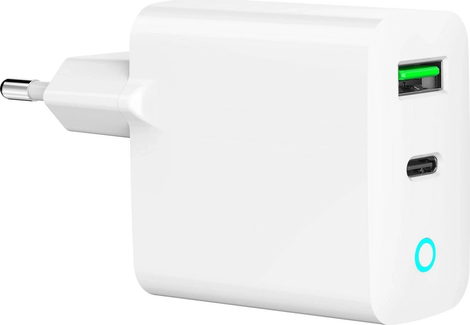 Karikues rrjeti Gembird USB QC3.0 Type-C 20W, bardhë
