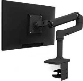 Krah monitori tavoline, Ergotron LX 45-241-224 (45241224), rregullim fleksibël, montim me kapëse, e zezë mat
