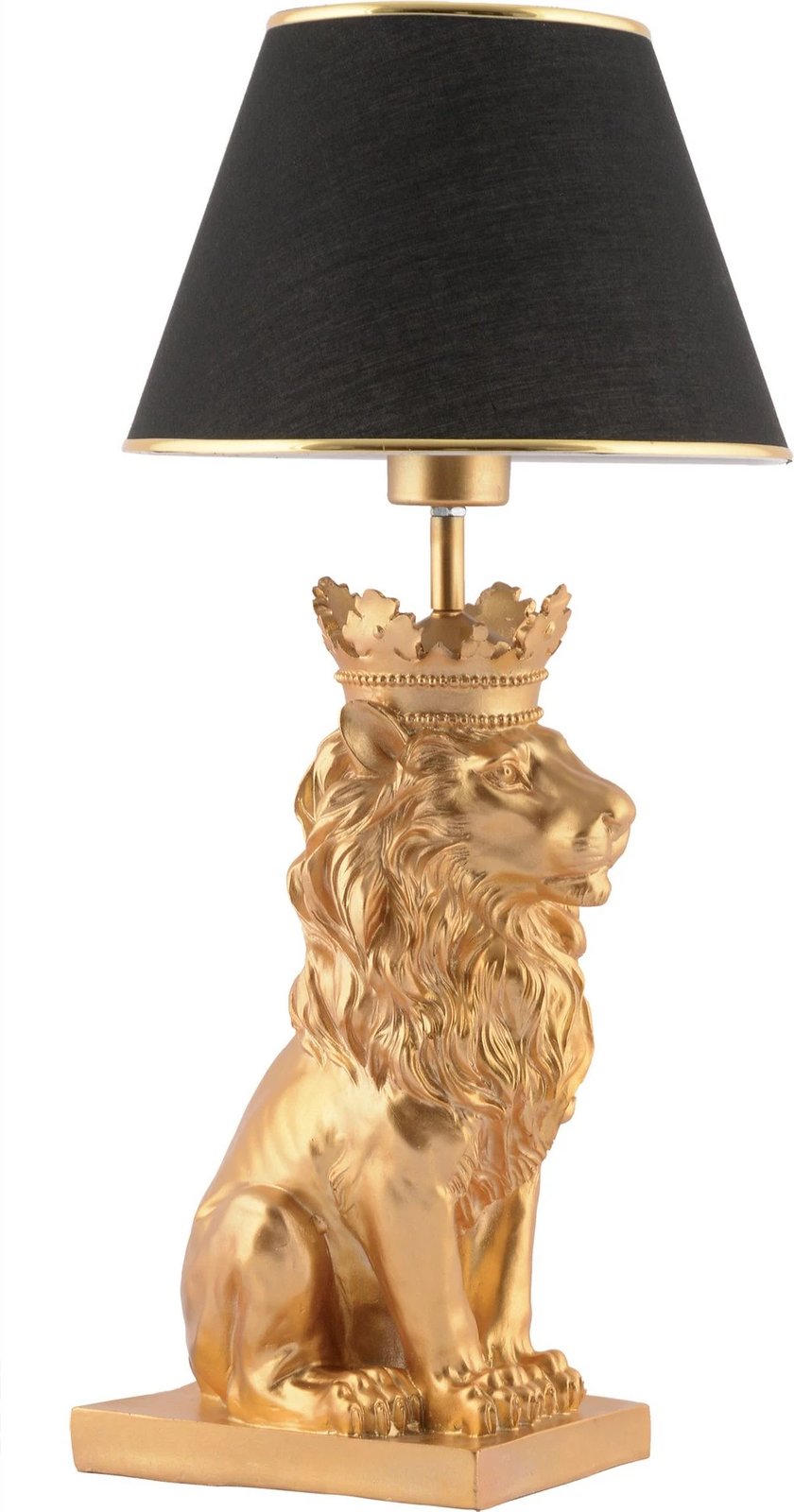 Llambë tavoline Opviq, Lion King, e zezë dhe e artë