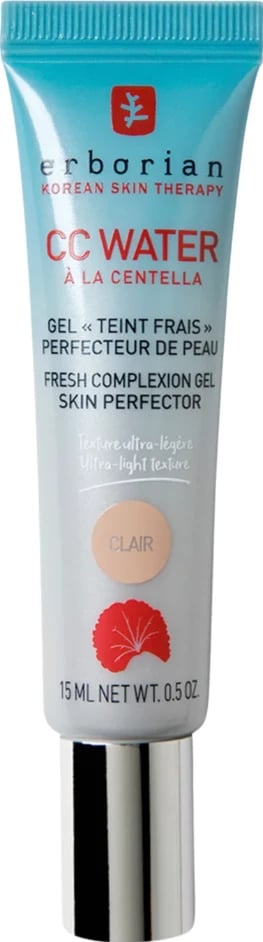 Xhel për lëkurë Erborian CC Water Skin Perfector Gel Clair, 15 ml