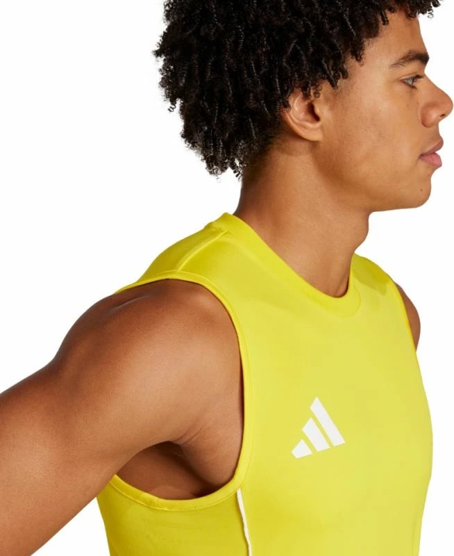 Fanellë pa mëngë për meshkuj adidas, e verdhë