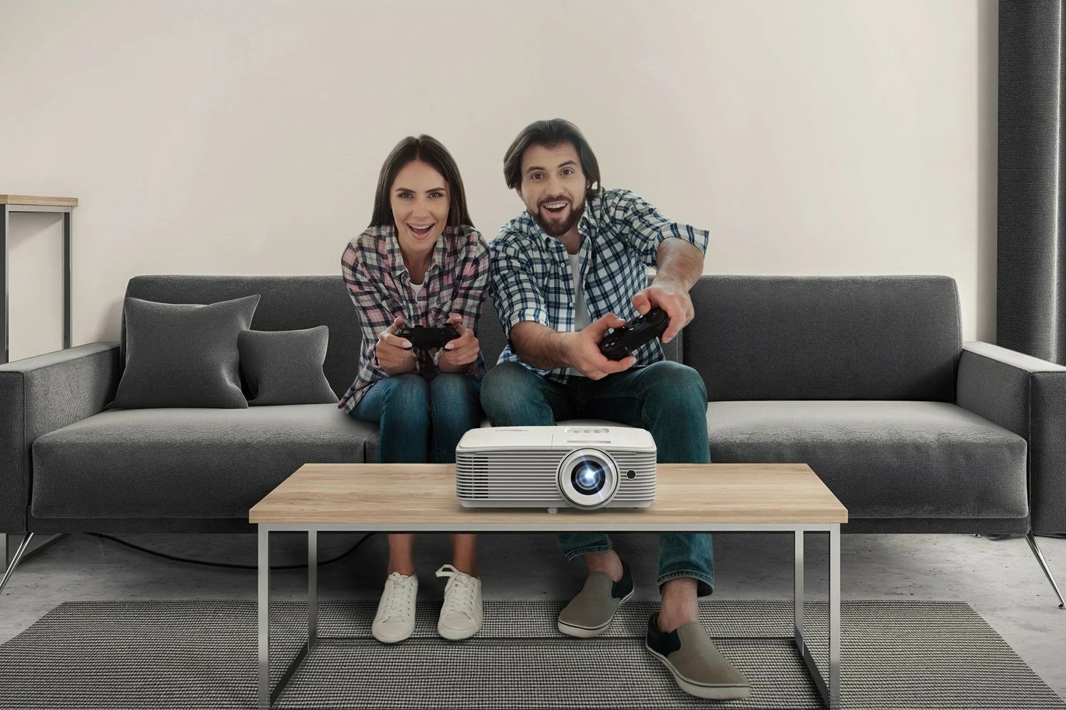 Projektor Optoma HD30LV, DLP, Full HD, 4500 lumen, i bardhë