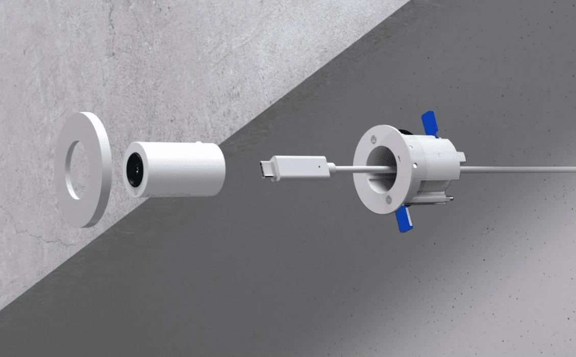 Lentë Ubiquiti AI Theta Professional, e bardhë