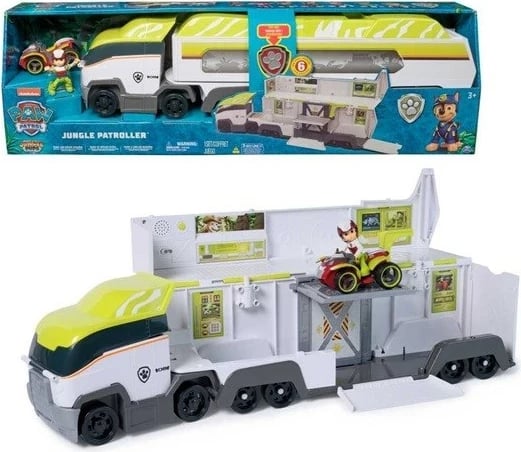 Makina SPIN PAW Patrol Patroller, për fëmijë, me ngjyra