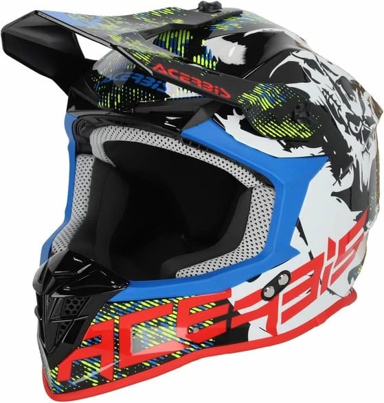 Helmete Linear 2206 Bardhe/zeze Xl