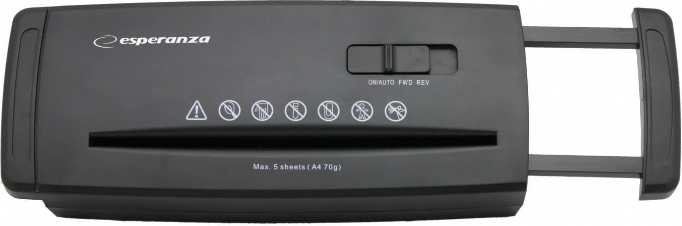 Shkatërruese dokumentesh Esperanza EN101 BLADE, 10L, e zezë