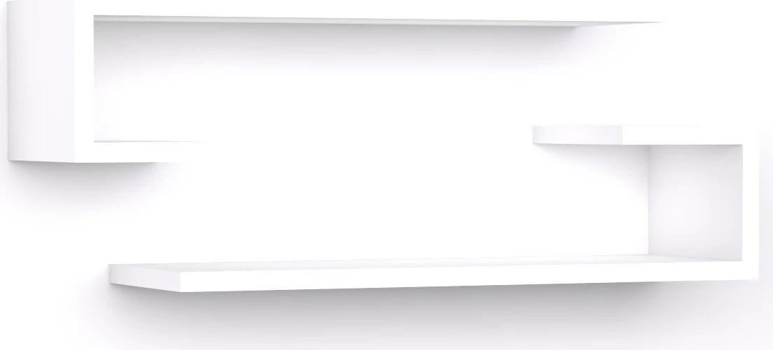 Raft muri Eldo, i bardhë, Hanah Home (2 copë)