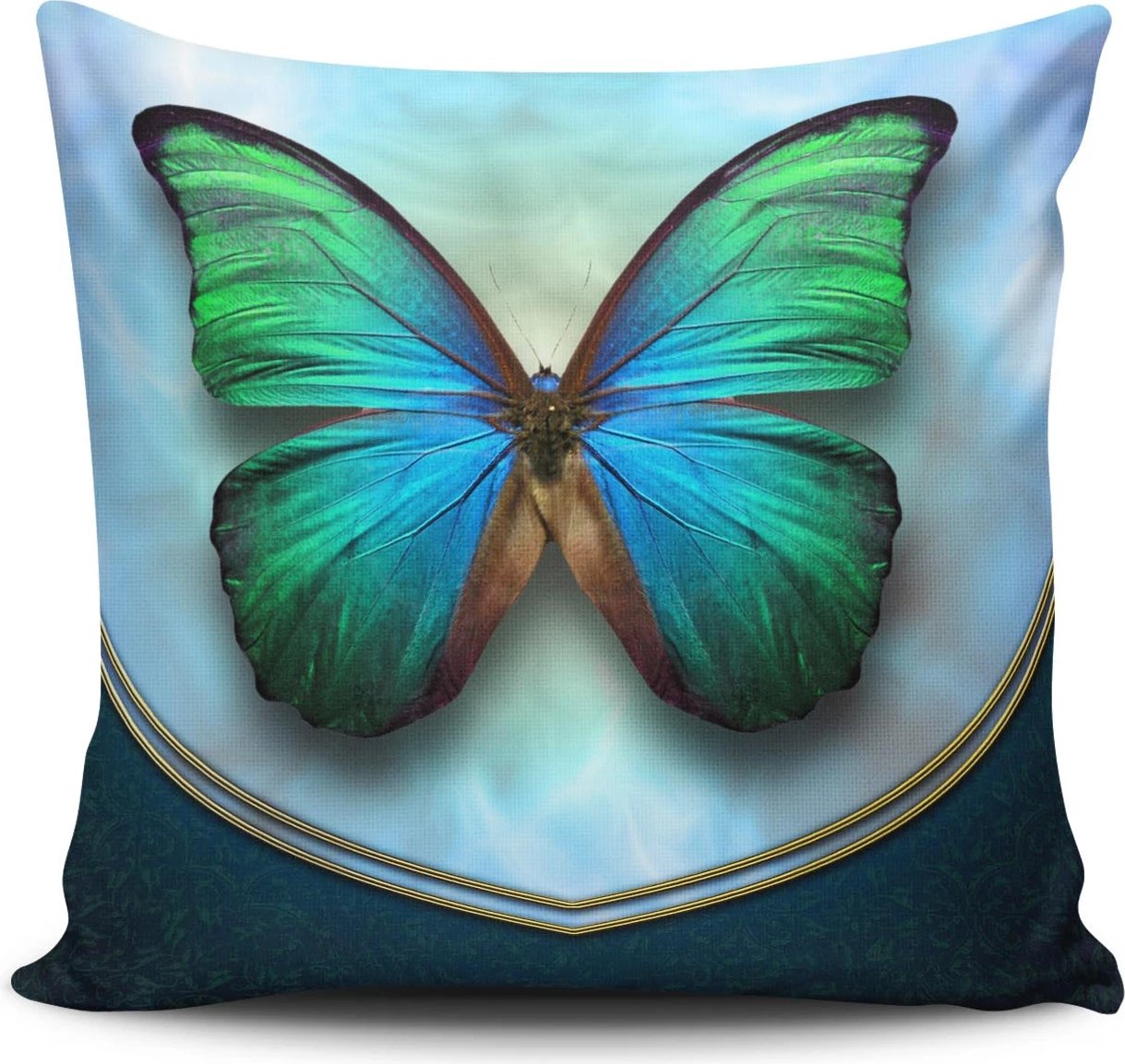 Jastëk Aberto Design, shumëngjyrësh, NKRLNT-255, 43x43cm