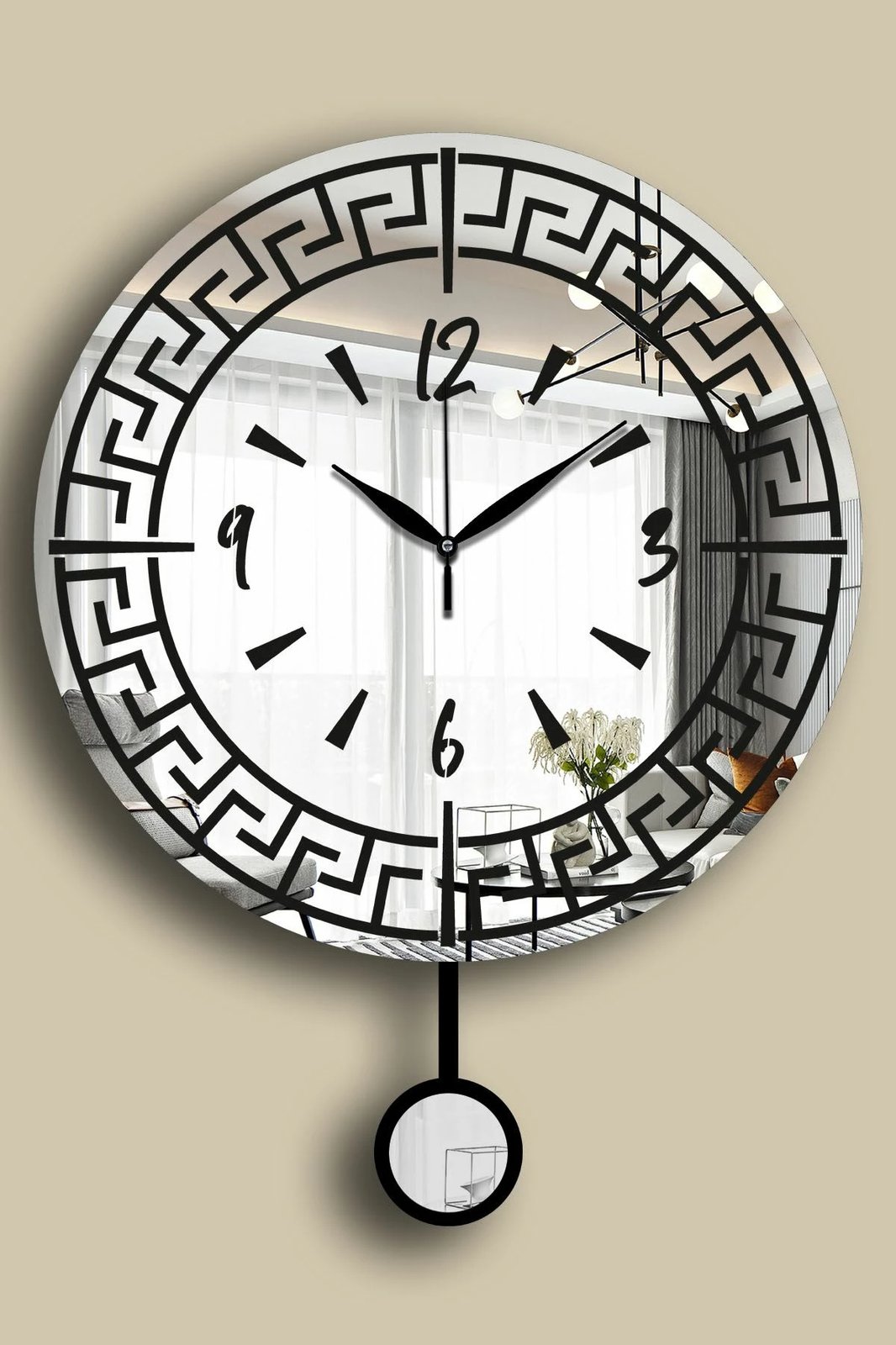 Orë muri dekorative Wallity, argjend, Vlnt113Gu
