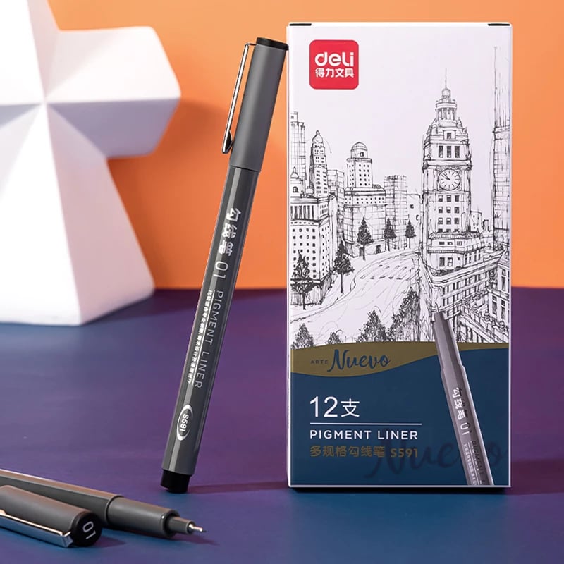 DELI RAPITOGRAF 0.05 BLACK S591