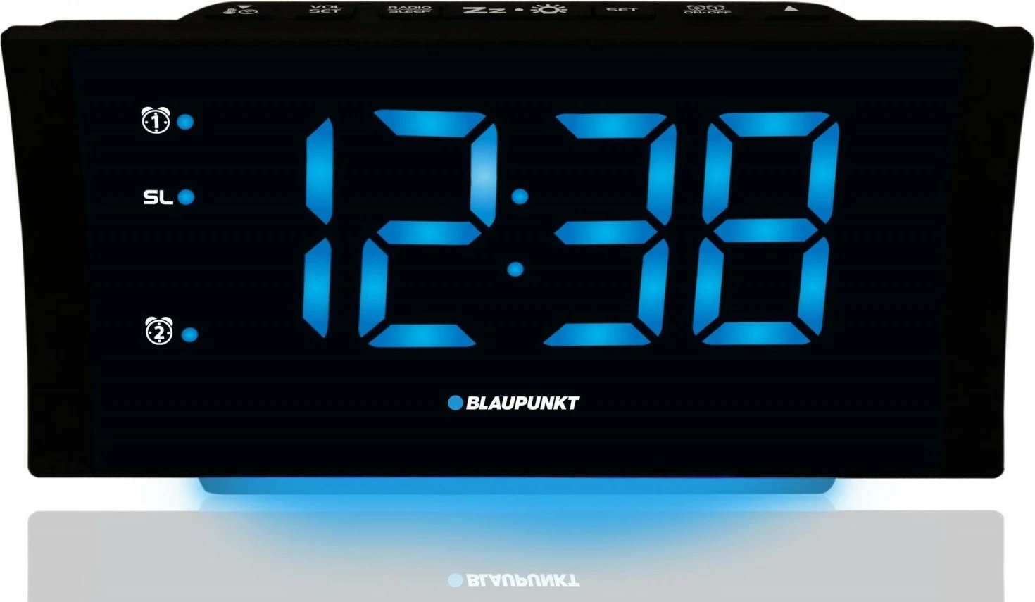 Radio alarm orë Blaupunkt CR80USB me USB, e zezë