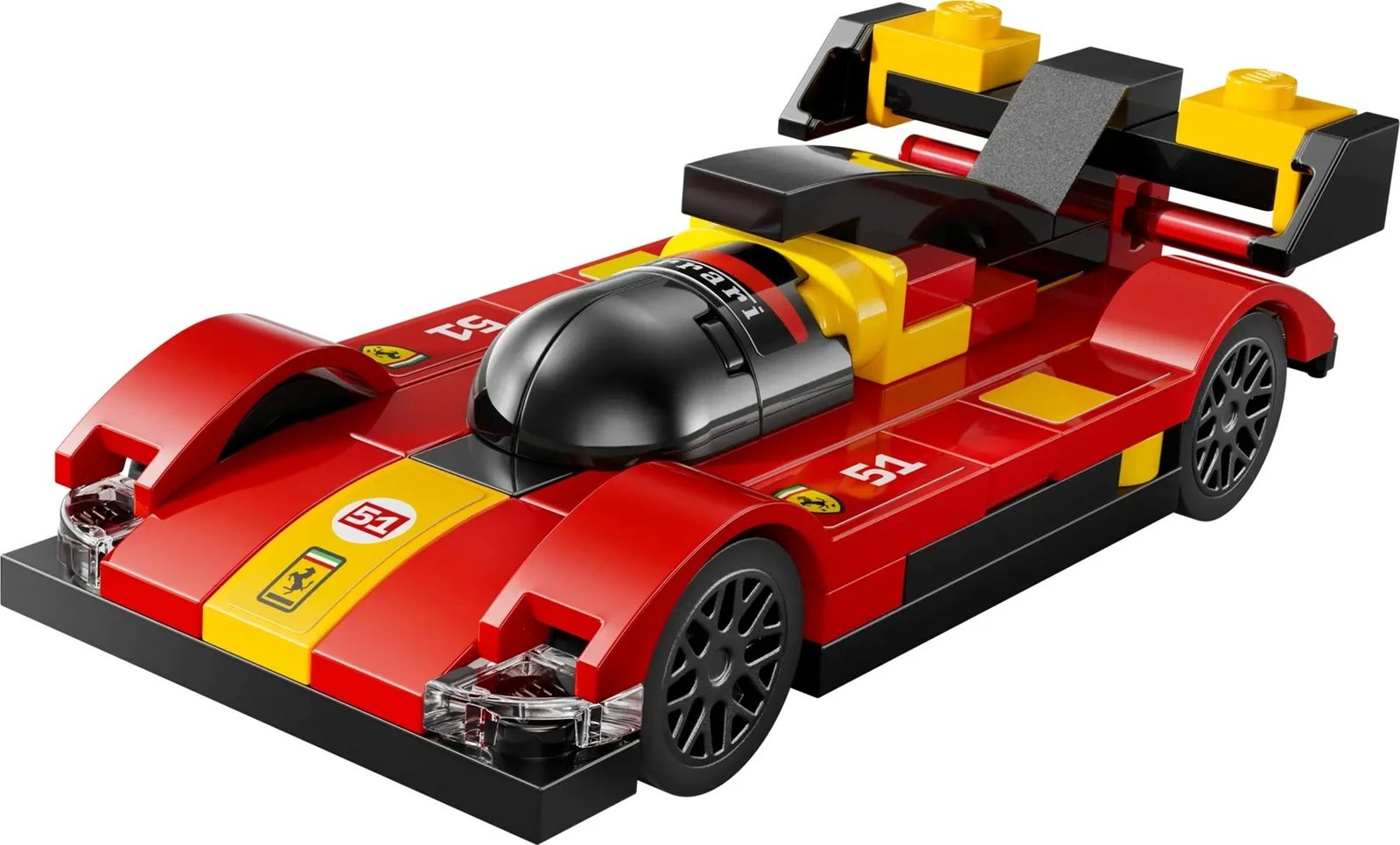 Set lodër LEGO Speed Champions Ferrari 499P Hypercar 30709, 62 pjesë, me minifigurë