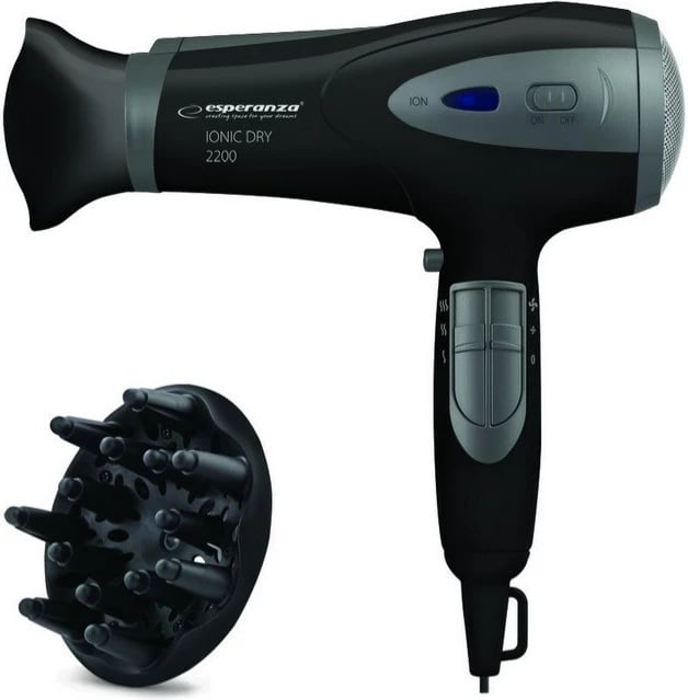 Tharëse për flokë Esperanza Vivien EBH005K, 2200 W
