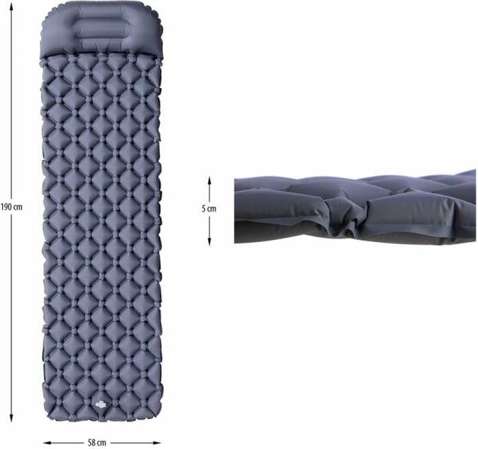 Dyshek kampingu Nils Extreme, gri