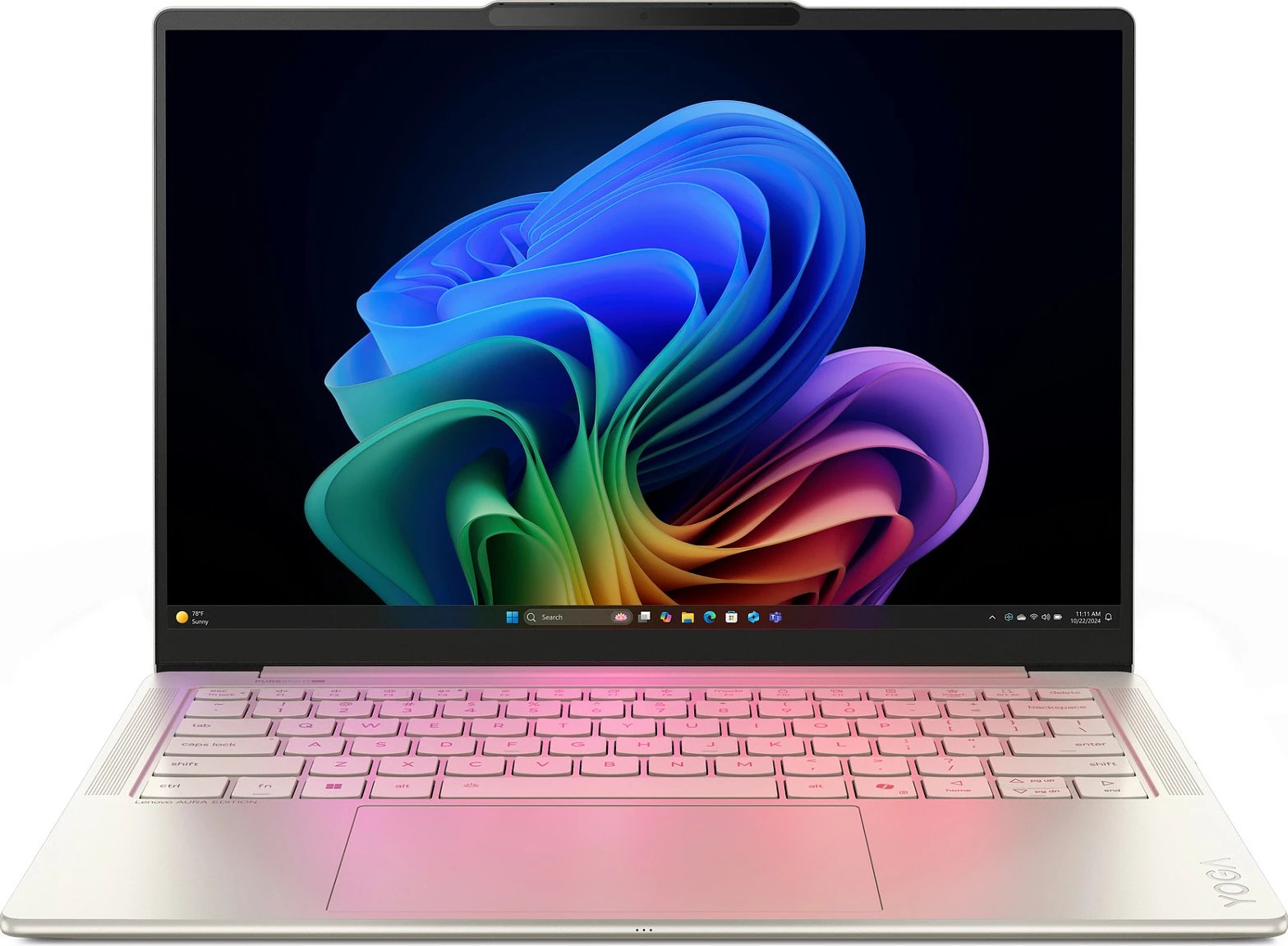 Laptop Lenovo Yoga Slim 7 14ILL10, Core Ultra 7 258V, 32GB/1TB SSD, 14 inç OLED, argjendtë