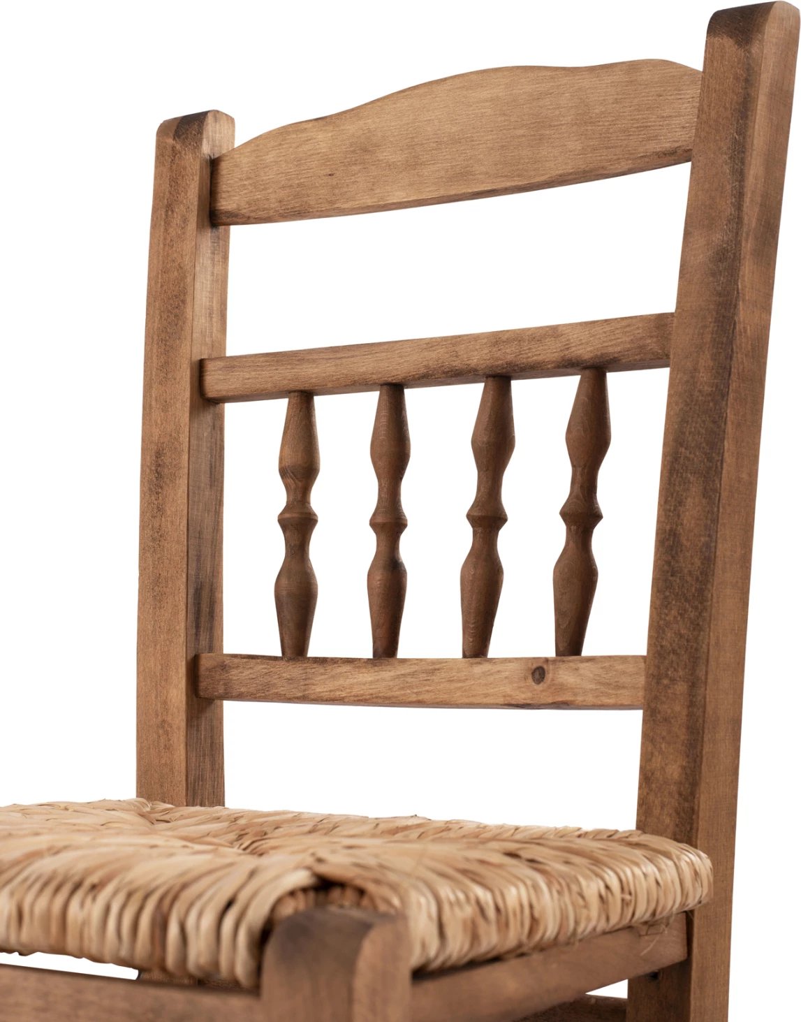 Karrige tradicionale me kashtë, ngjyrë arre, FH10258.01