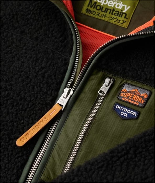 Jakne Superdry për meshkuj, e zezë