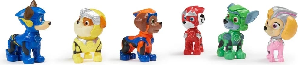 Figurina PAW Patrol: The Mighty Movie, set dhuratë, shumëngjyrëshe