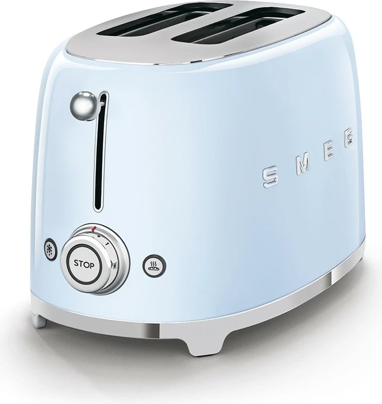 Tostier SMEG TSF01PBEU, 2 feta, pastel blu