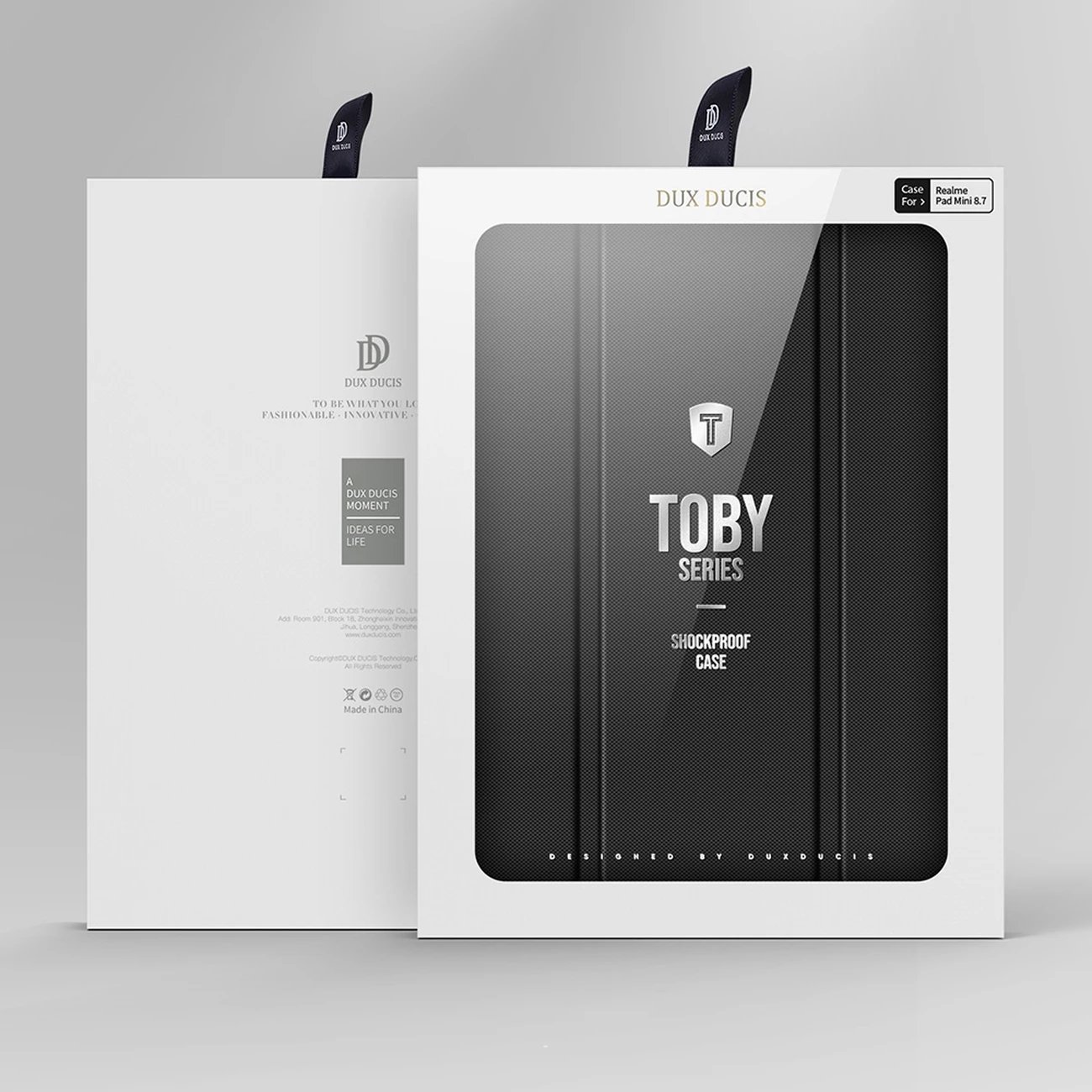 Mbështjellës Dux Ducis Toby Flip për Realme Pad Mini 8.7", i zi Mbështjellës Dux Ducis Toby Flip për Realme Pad Mini 8.7", i zi