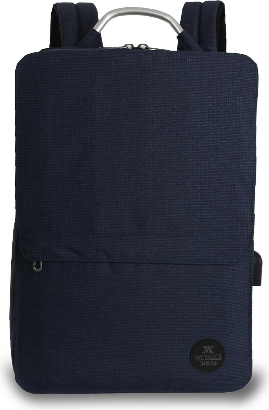 Çantë laptopi, ngjyrë blu e errët, Zoozie Bags, 3147