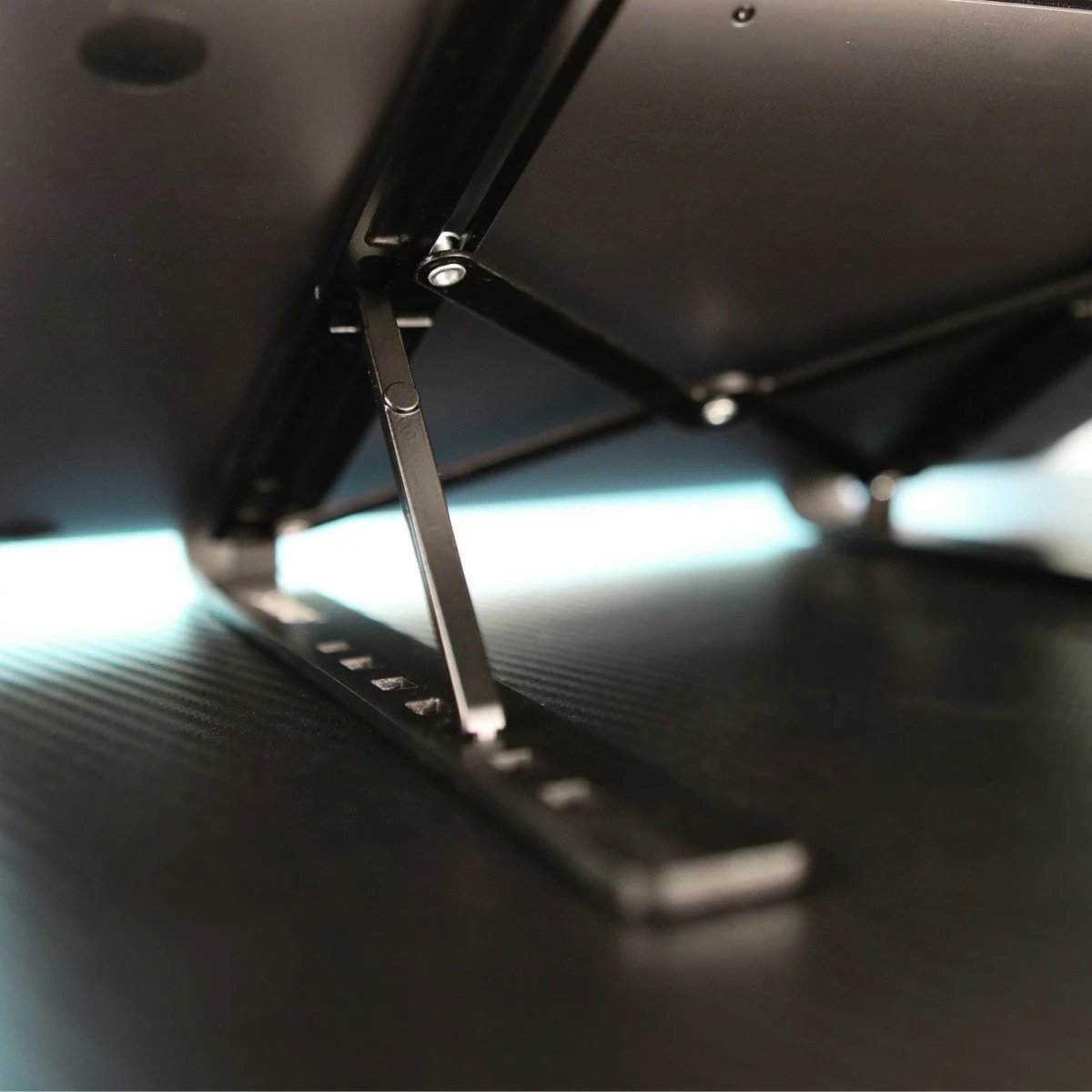 Mbajtës portativ për laptop/tablet Savio PB-05, alumini, i zi