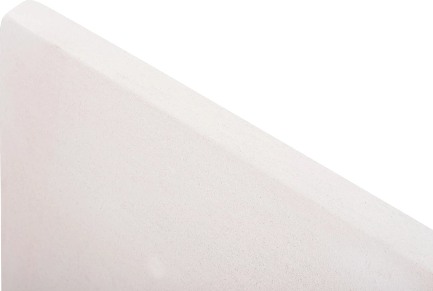 Panel dekorativ për mur, seri Santorini, MDF, ngjyrë e bardhë e zbehtë, FH4510, 60x4x80 cm