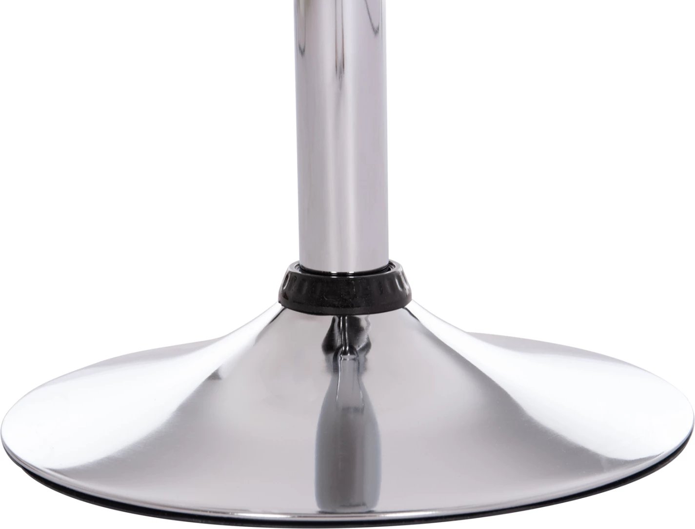 Karrige për bar rrotulluese DAISY, ABS e zezë, 44x38x85cm, set prej 2 copash