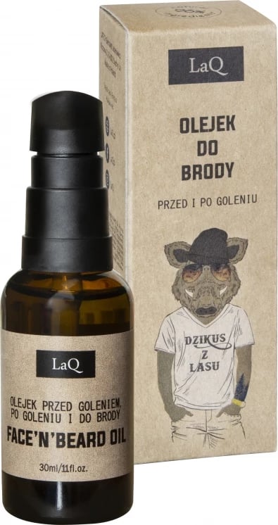 Vaj për mjekër LaQ Wild Forest për burra 30ml