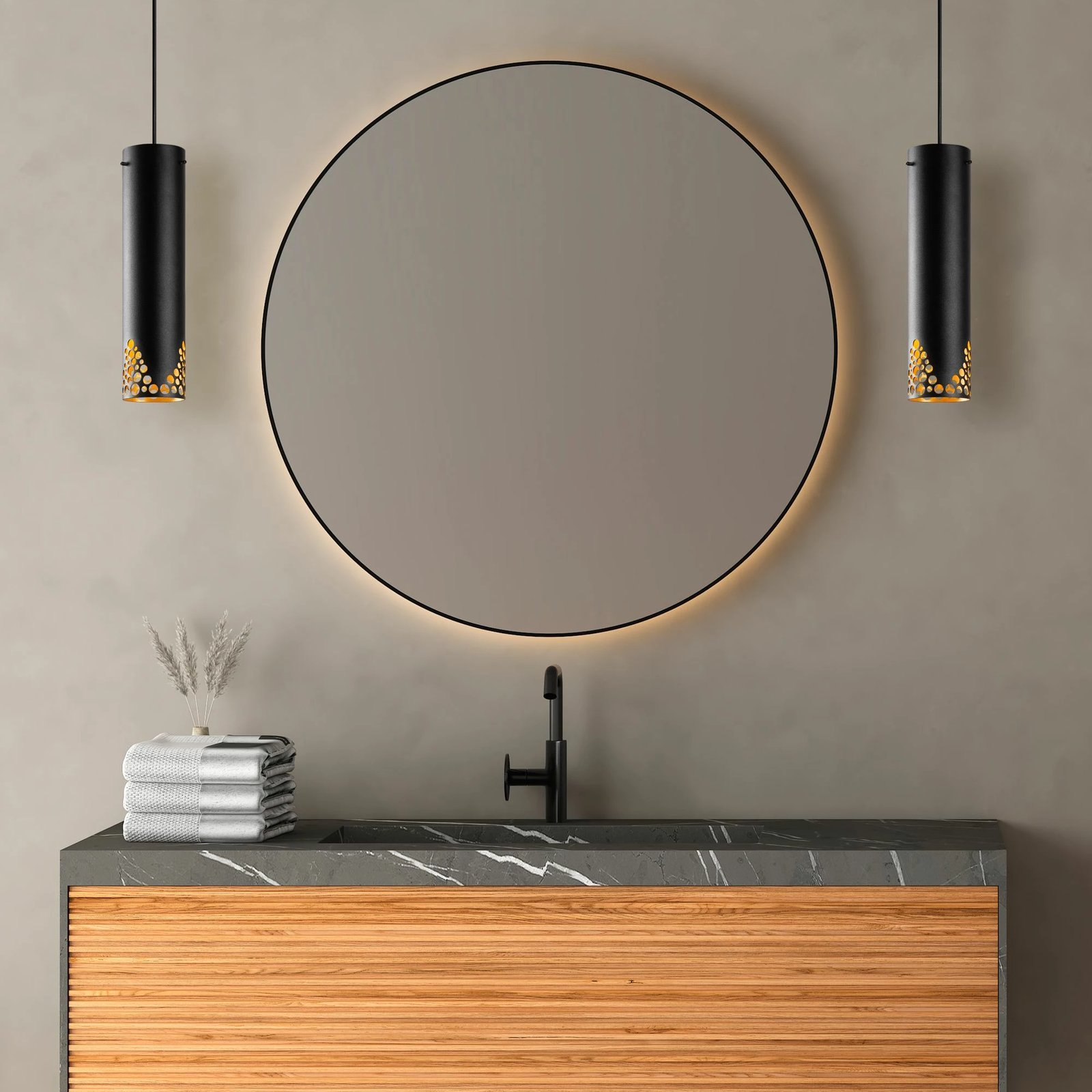 Llambë tavani Opviq, Halo - 15374, e zezë Llambë tavani Opviq, Halo - 15374, e zezë