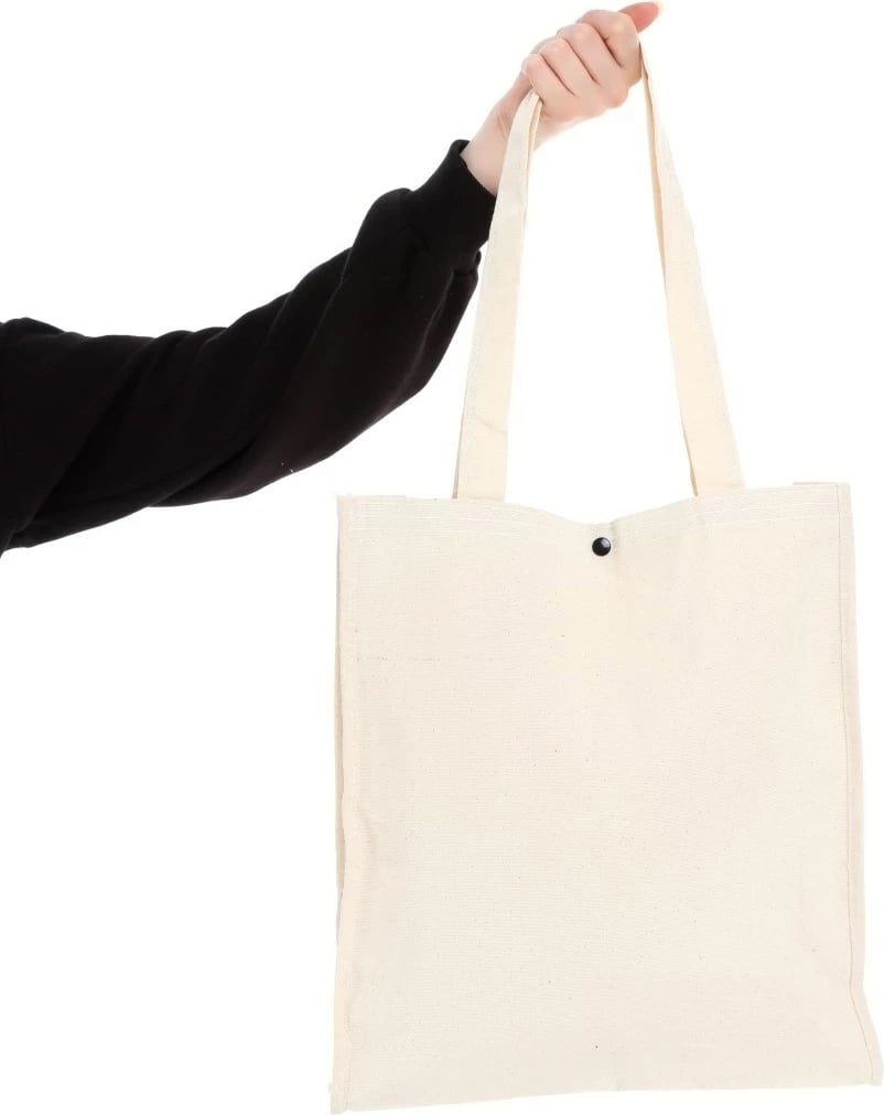 Çantë tote Zoozie Bags, krem, 47x36x8cm